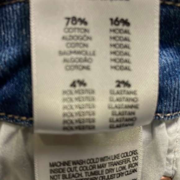 MOTHER *LIL ROLLER FRAY* WASH: WORK HARD PLAY HARDER *SIZE 26 PETITE NWT $268.00 - Picture 11 of 13